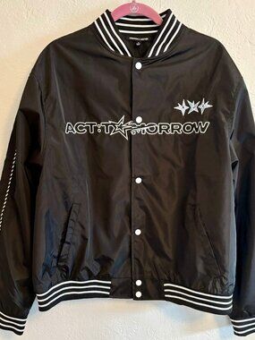TXT Act: Tomorrow Tour Merch Varsity Jacket Size Large US Tour